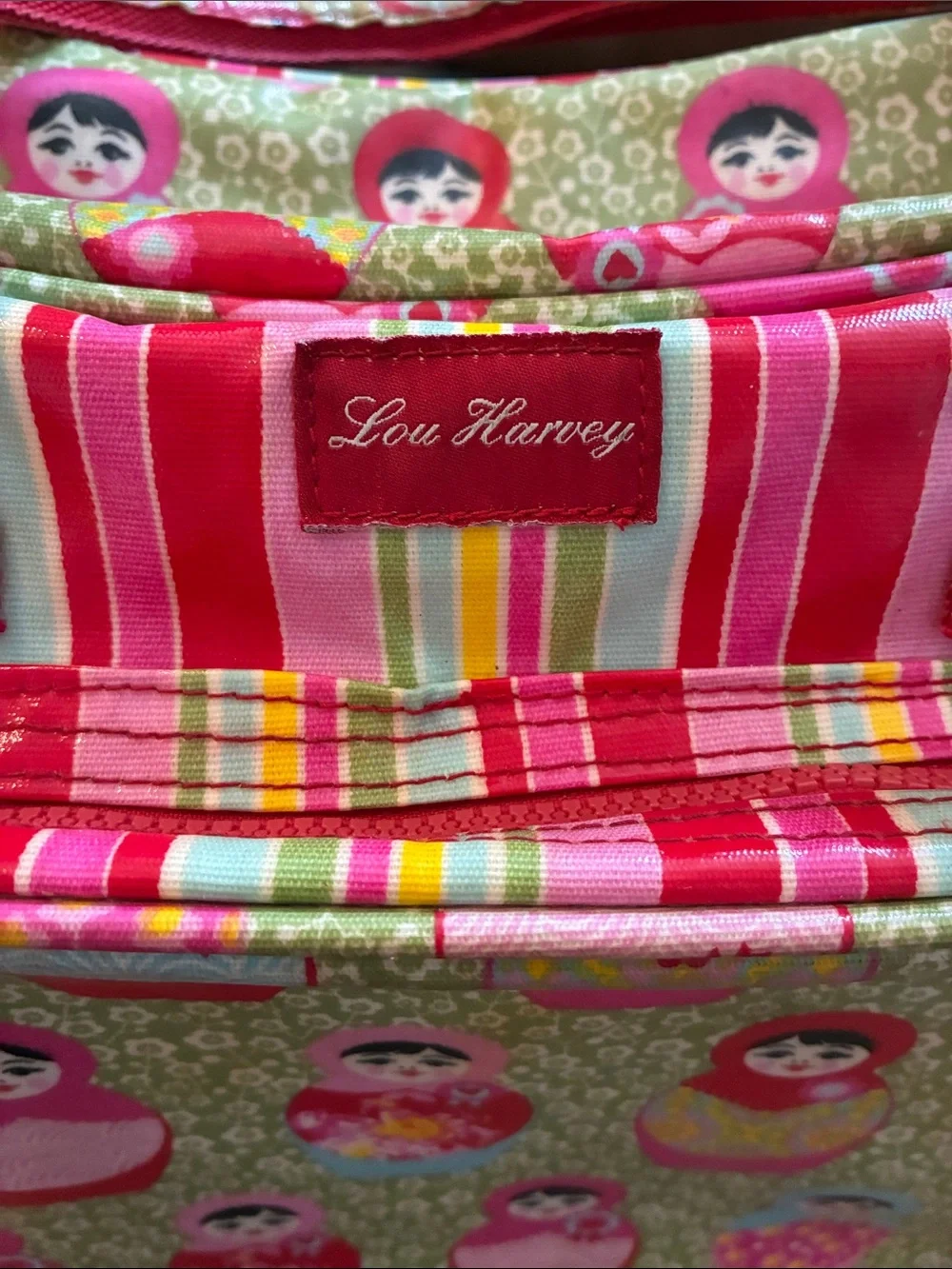 Rare Retired Lou Harvey Diaper Bag / Tote